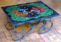 Gatekeeper mosaic coffee table