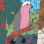 galah Platypus Park mosaic installation