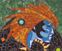 Gatekeeper mosaic coffee table