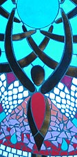 Goddess mosaic mandala