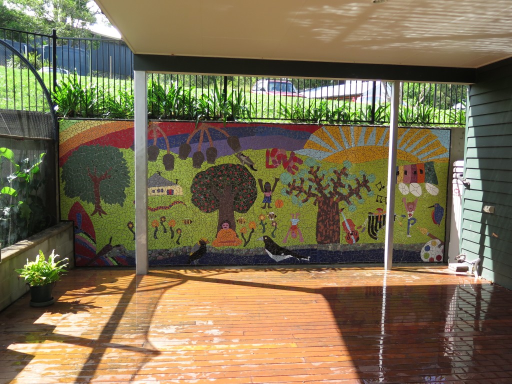 river school community mosaic complete