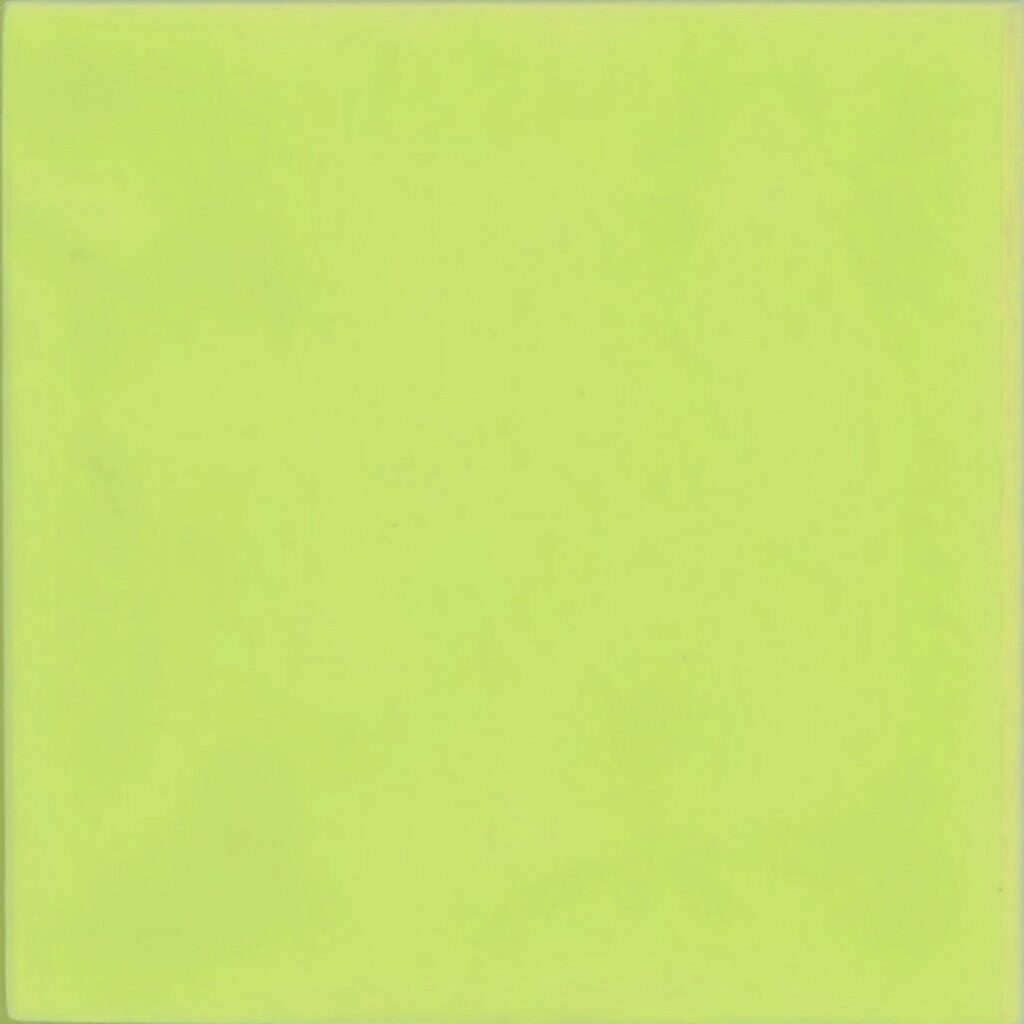 electric green ceramic tile colour sample