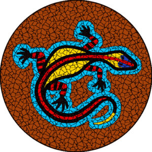Goanna 60cm mosaic kit