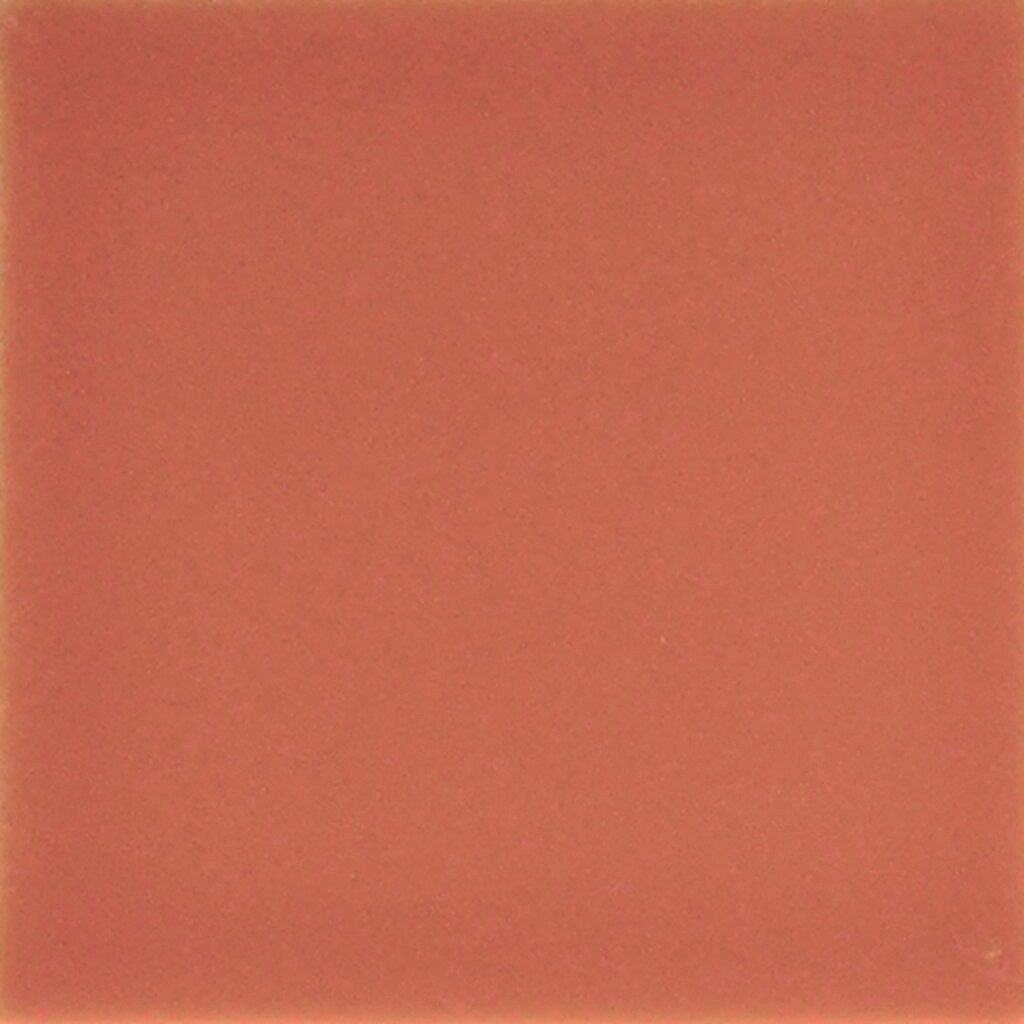 Tangerine ceramic tile colour sample