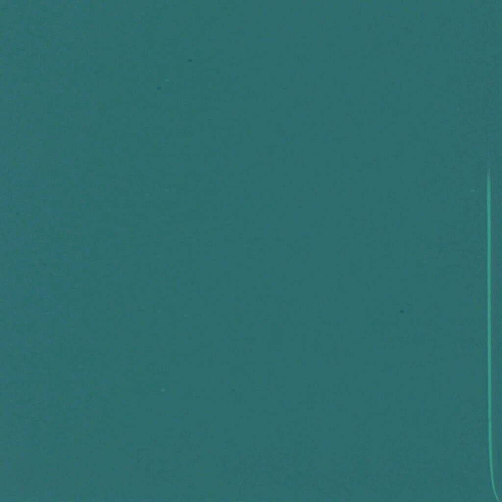 Teal ceramic tile colour sample