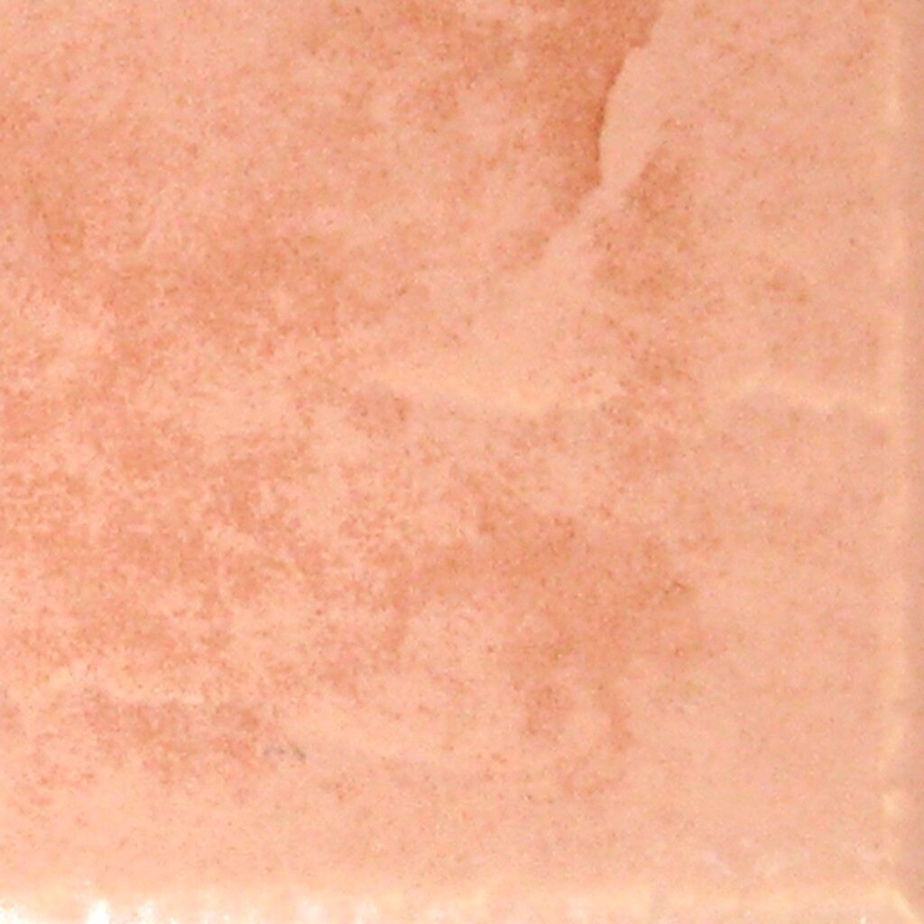 Terracotta ceramic tile colour sample
